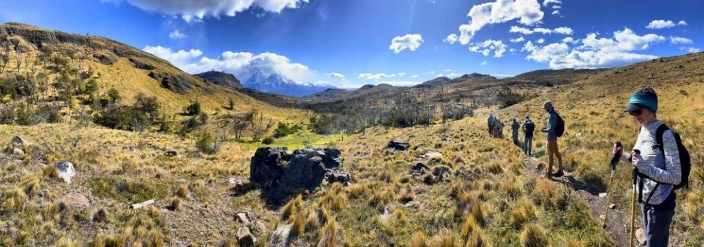 Hiking in Torres del Paine, Patagonia