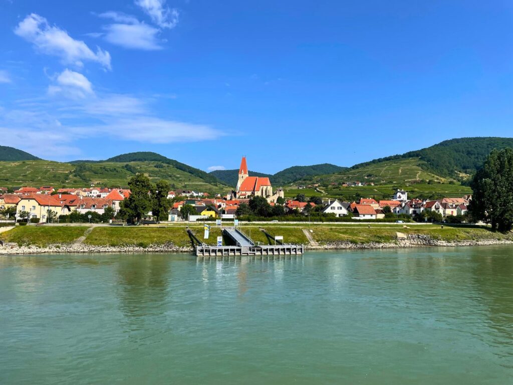 Villages along the Danube in the Wachau Valley