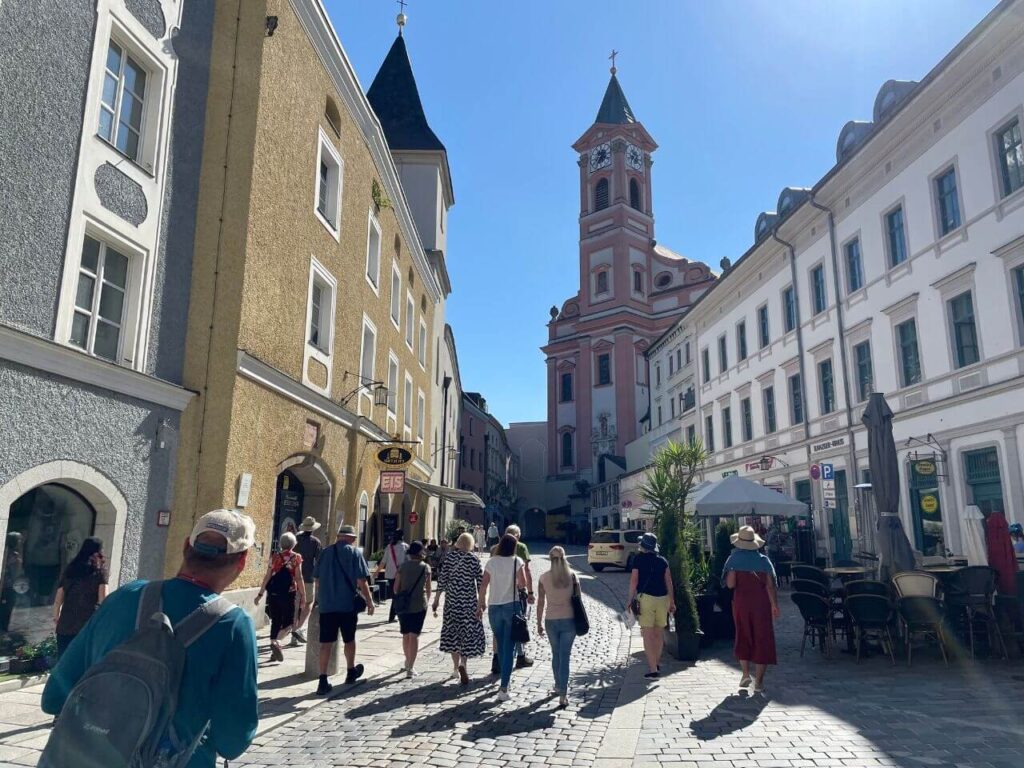 Viking walking tour of Passau, Germany